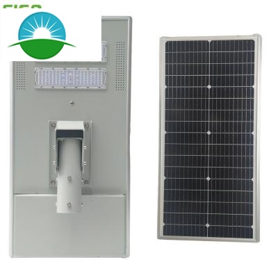 IP65 في الهواء الطلق الكل في واحد للطاقة الشمسية ضوء الشارع 100W 200W
